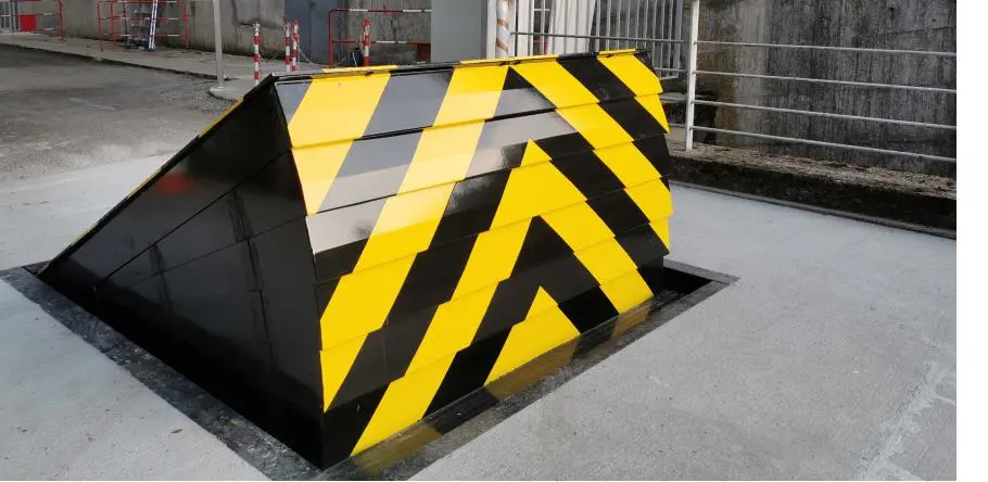 Entretien des obstacles escamotables